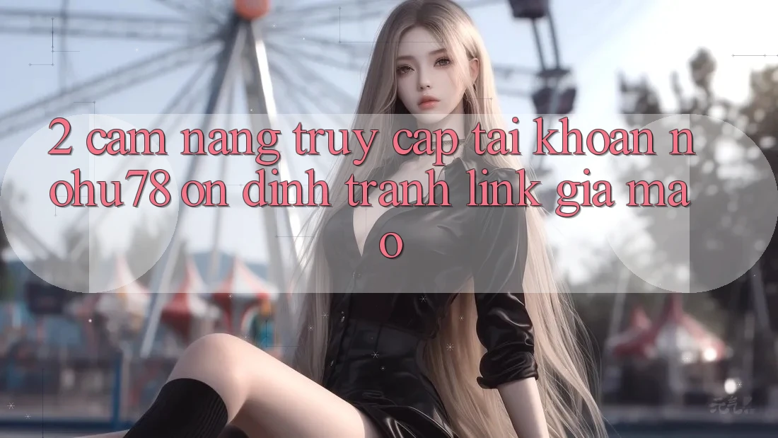 2. Cẩm nang Truy cập tài khoản Nohu78 Ổn định, Tránh Link Giả Mạo 2. Cẩm nang Truy cập tài khoản Nohu78 Ổn định, Tránh Link Giả Mạo