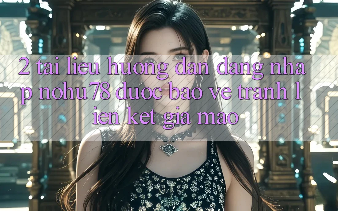 2. Tài liệu hướng dẫn Đăng Nhập Nohu78 Được bảo vệ, Tránh Liên kết Giả Mạo 2. Tài liệu hướng dẫn Đăng Nhập Nohu78 Được bảo vệ, Tránh Liên kết Giả Mạo