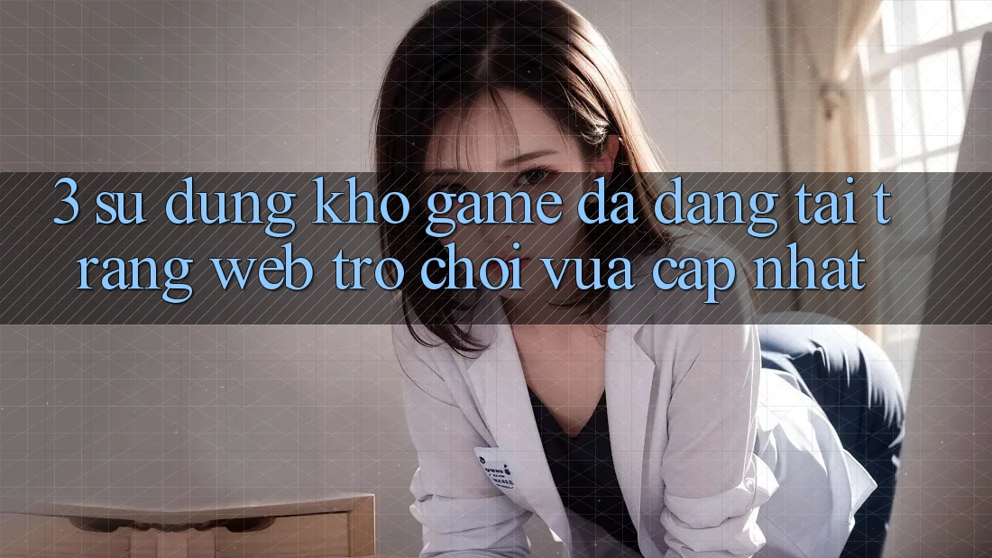 3. Sử dụng Kho Game Đa Dạng Tại Trang web Trò chơi Vừa cập nhật