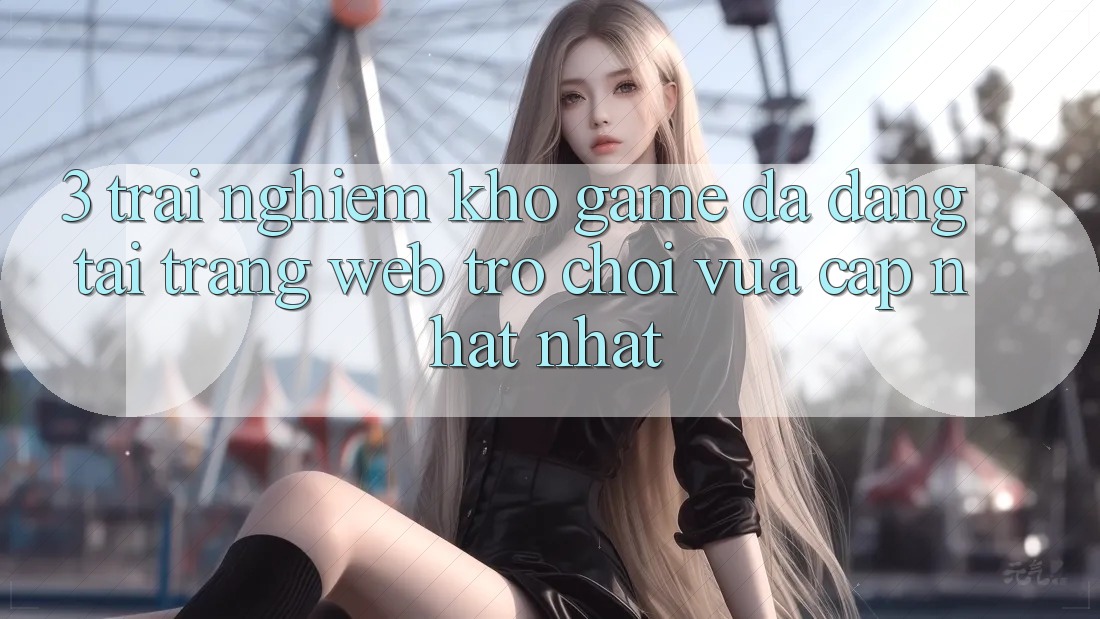 3. Trải nghiệm Kho Game Đa Dạng Tại Trang web Trò chơi Vừa cập nhật Nhất 3. Trải nghiệm Kho Game Đa Dạng Tại Trang web Trò chơi Vừa cập nhật Nhất