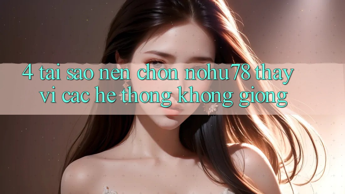 4. Tại Sao Nên Chọn Nohu78 Thay Vì Các Hệ thống Không giống? 4. Tại Sao Nên Chọn Nohu78 Thay Vì Các Hệ thống Không giống?