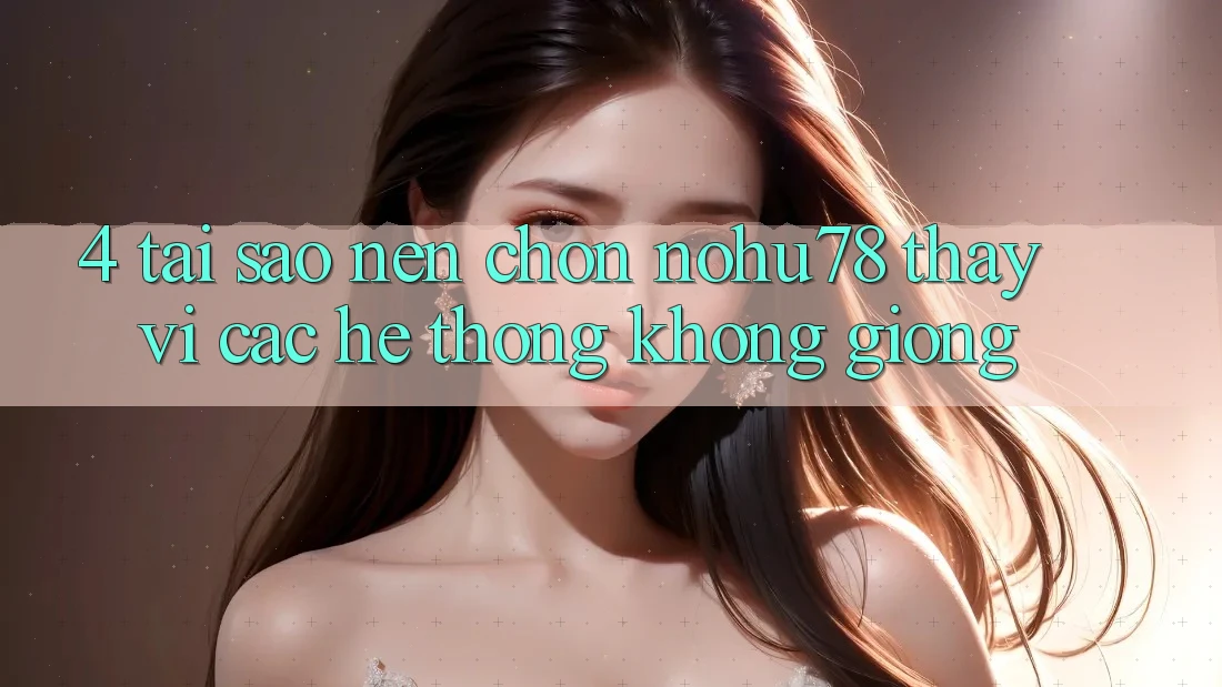 4. Tại Sao Nên Chọn Nohu78 Thay Vì Các Hệ thống Không giống? 4. Tại Sao Nên Chọn Nohu78 Thay Vì Các Hệ thống Không giống?