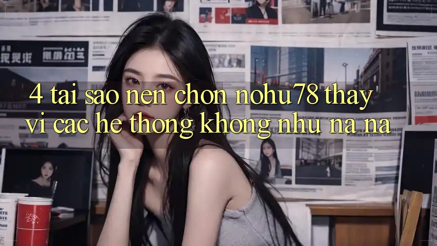 4. Tại Sao Nên Chọn Nohu78 Thay Vì Các Hệ thống Không như na ná? 4. Tại Sao Nên Chọn Nohu78 Thay Vì Các Hệ thống Không như na ná?