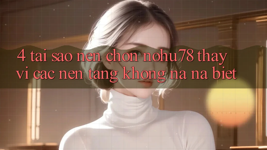 4. Tại Sao Nên Chọn Nohu78 Thay Vì Các Nền Tảng Không na ná biệt? 4. Tại Sao Nên Chọn Nohu78 Thay Vì Các Nền Tảng Không na ná biệt?