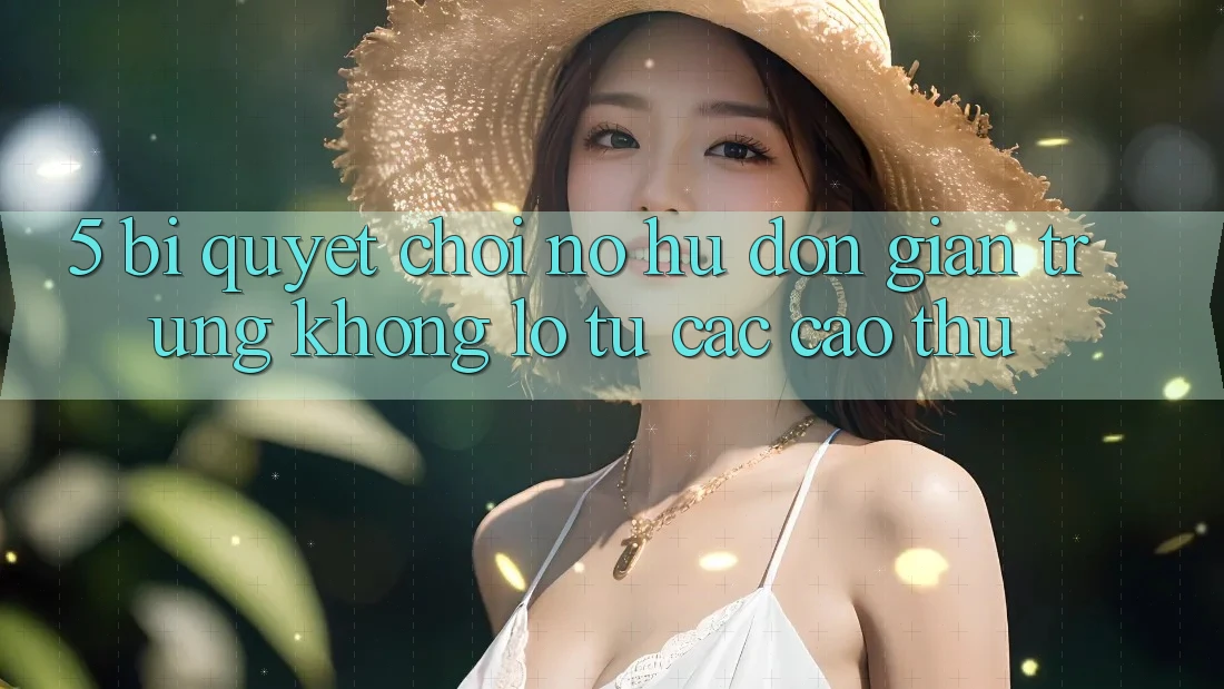 5. Bí Quyết Chơi Nổ Hũ Đơn giản Trúng Khổng lồ Từ Các Cao Thủ 5. Bí Quyết Chơi Nổ Hũ Đơn giản Trúng Khổng lồ Từ Các Cao Thủ