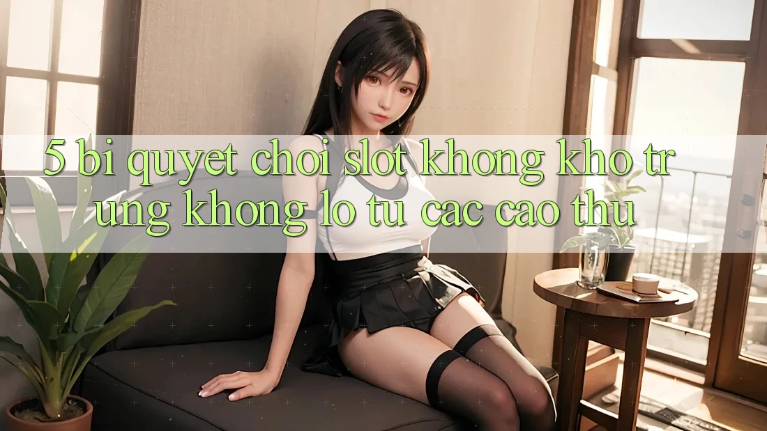 5. Bí Quyết Chơi Slot Không khó Trúng Khổng lồ Từ Các Cao Thủ 5. Bí Quyết Chơi Slot Không khó Trúng Khổng lồ Từ Các Cao Thủ