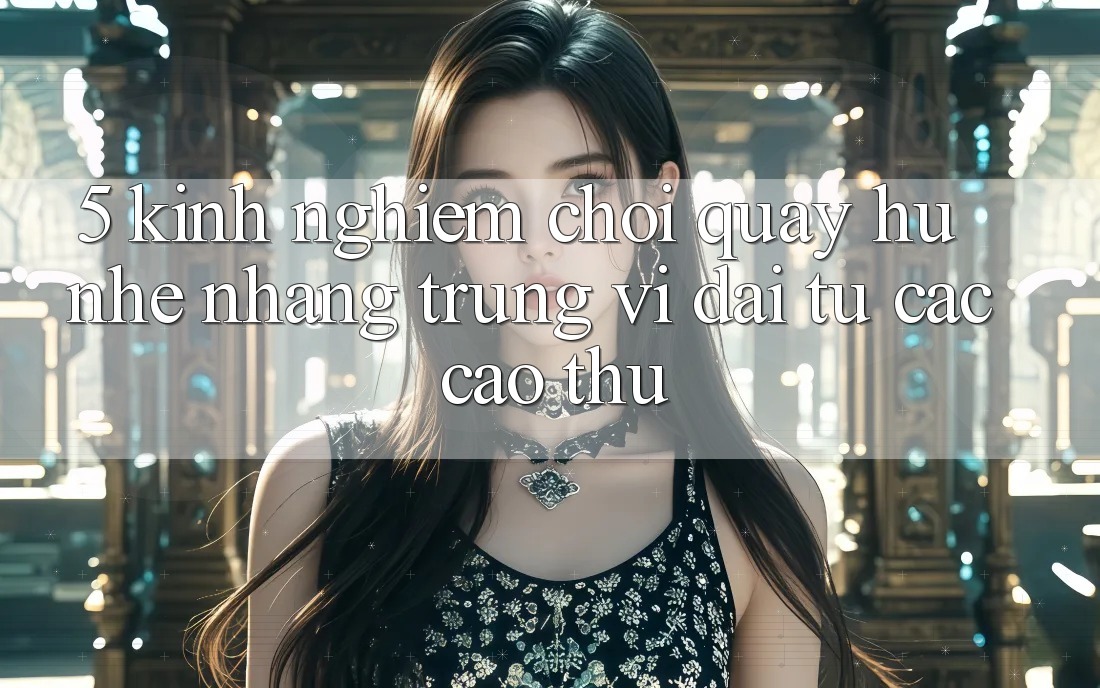 5. Kinh nghiệm Chơi Quay hũ Nhẹ nhàng Trúng Vĩ đại Từ Các Cao Thủ 5. Kinh nghiệm Chơi Quay hũ Nhẹ nhàng Trúng Vĩ đại Từ Các Cao Thủ