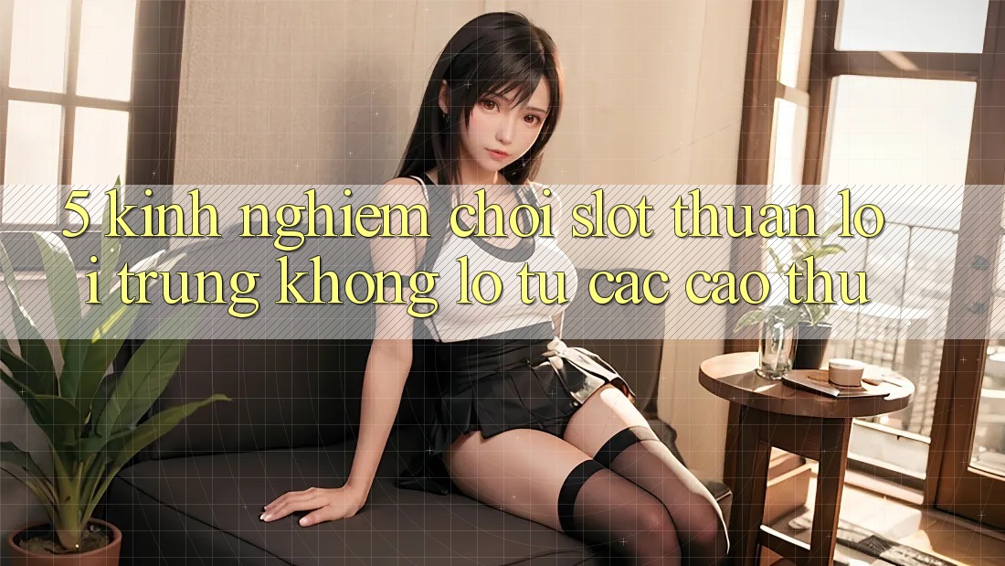 5. Kinh nghiệm Chơi Slot Thuận lợi Trúng Khổng lồ Từ Các Cao Thủ 5. Kinh nghiệm Chơi Slot Thuận lợi Trúng Khổng lồ Từ Các Cao Thủ
