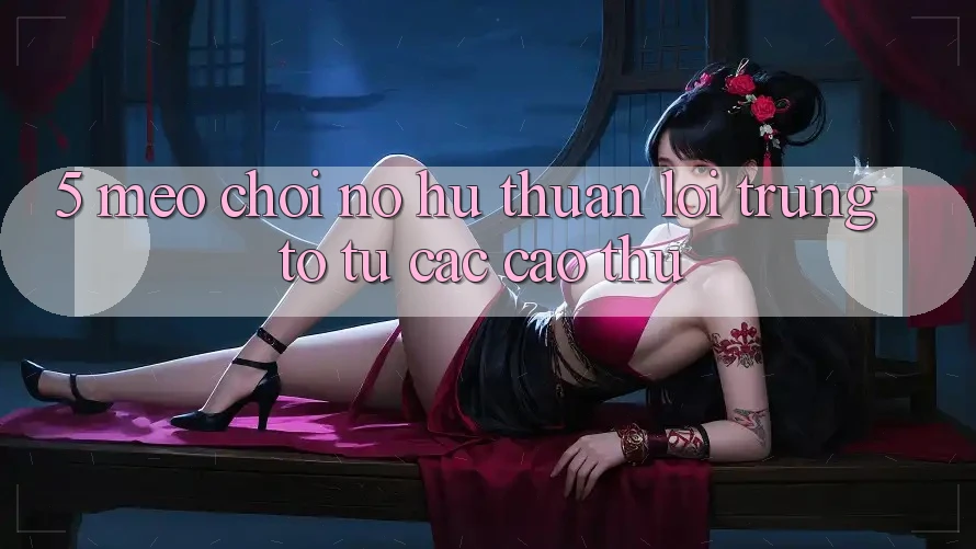 5. Mẹo Chơi Nổ Hũ Thuận lợi Trúng To Từ Các Cao Thủ 5. Mẹo Chơi Nổ Hũ Thuận lợi Trúng To Từ Các Cao Thủ