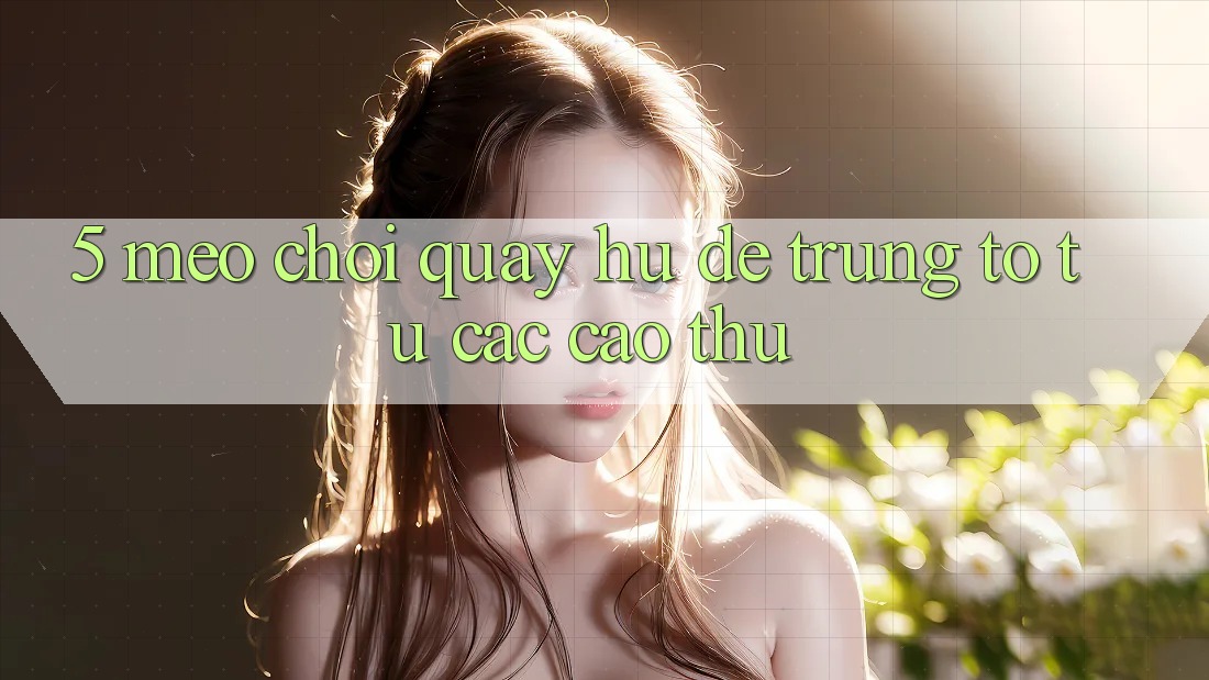 5. Mẹo Chơi Quay hũ Dễ Trúng To Từ Các Cao Thủ 5. Mẹo Chơi Quay hũ Dễ Trúng To Từ Các Cao Thủ
