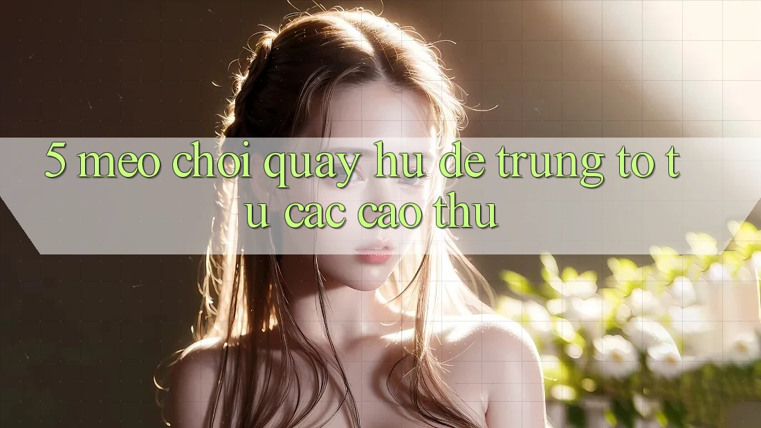 5. Mẹo Chơi Quay hũ Dễ Trúng To Từ Các Cao Thủ 5. Mẹo Chơi Quay hũ Dễ Trúng To Từ Các Cao Thủ