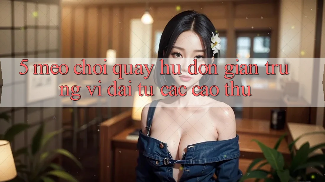 5. Mẹo Chơi Quay hũ Đơn giản Trúng Vĩ đại Từ Các Cao Thủ 5. Mẹo Chơi Quay hũ Đơn giản Trúng Vĩ đại Từ Các Cao Thủ