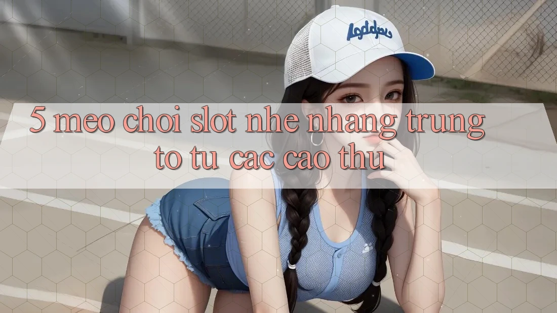 5. Mẹo Chơi Slot Nhẹ nhàng Trúng To Từ Các Cao Thủ 5. Mẹo Chơi Slot Nhẹ nhàng Trúng To Từ Các Cao Thủ