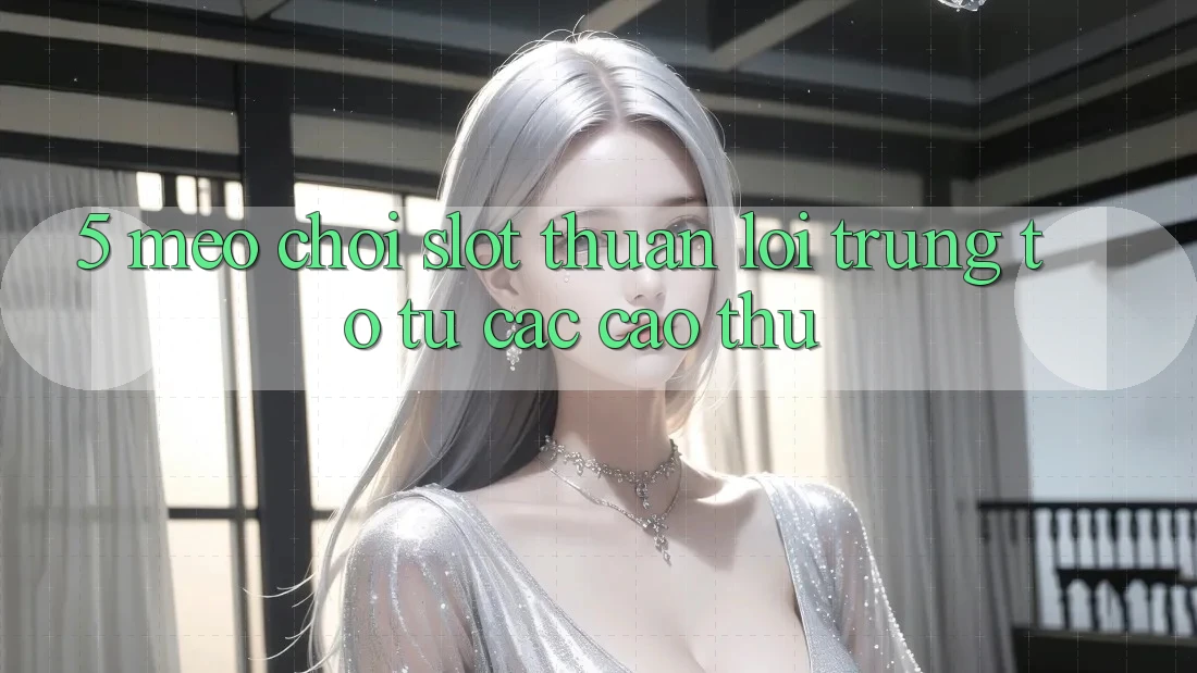 5. Mẹo Chơi Slot Thuận lợi Trúng To Từ Các Cao Thủ 5. Mẹo Chơi Slot Thuận lợi Trúng To Từ Các Cao Thủ