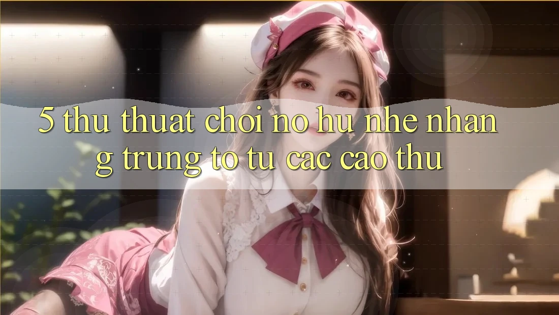 5. Thủ thuật Chơi Nổ Hũ Nhẹ nhàng Trúng To Từ Các Cao Thủ