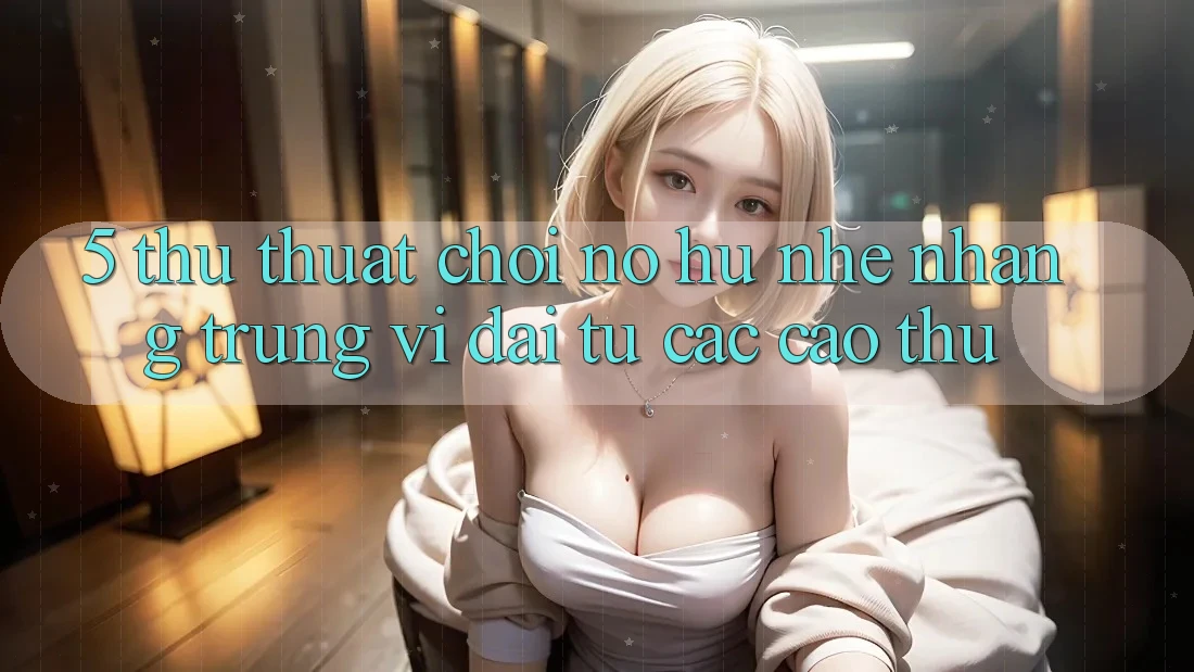 5. Thủ thuật Chơi Nổ Hũ Nhẹ nhàng Trúng Vĩ đại Từ Các Cao Thủ
