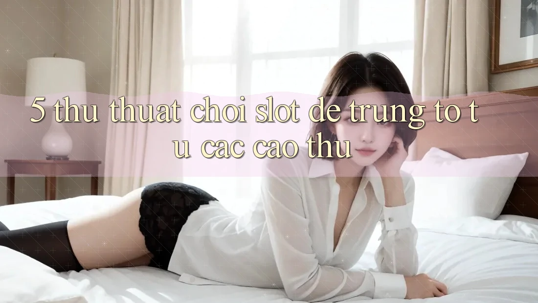 5. Thủ thuật Chơi Slot Dễ Trúng To Từ Các Cao Thủ 5. Thủ thuật Chơi Slot Dễ Trúng To Từ Các Cao Thủ