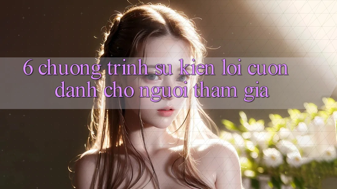 6. Chương Trình Sự kiện Lôi cuốn Dành Cho Người tham gia 6. Chương Trình Sự kiện Lôi cuốn Dành Cho Người tham gia