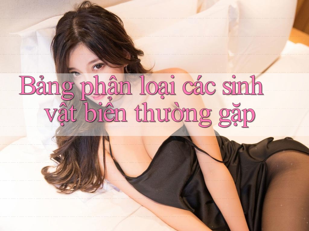 Bảng phân loại các sinh vật biển thường gặp Bảng phân loại các sinh vật biển thường gặp