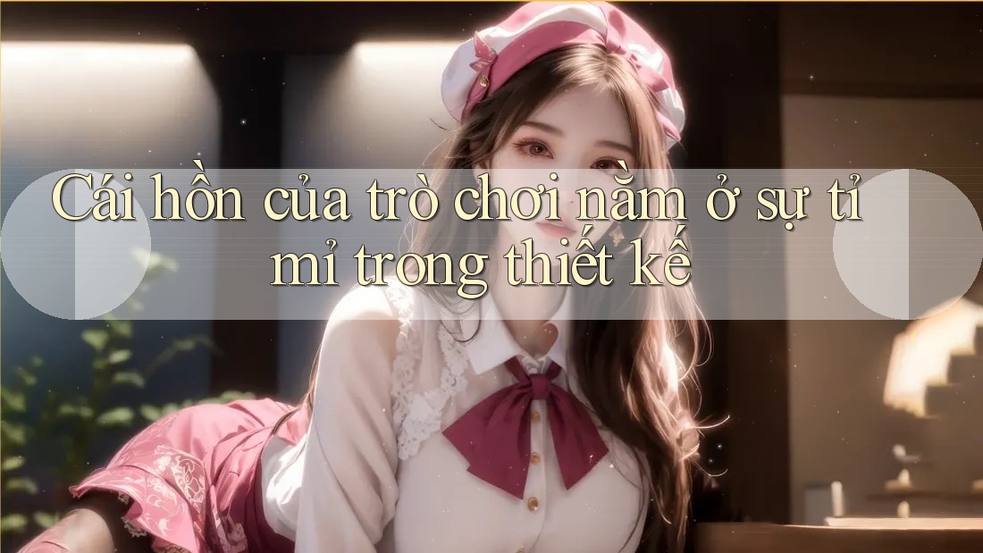 Cái hồn của trò chơi nằm ở sự tỉ mỉ trong thiết kế Cái hồn của trò chơi nằm ở sự tỉ mỉ trong thiết kế