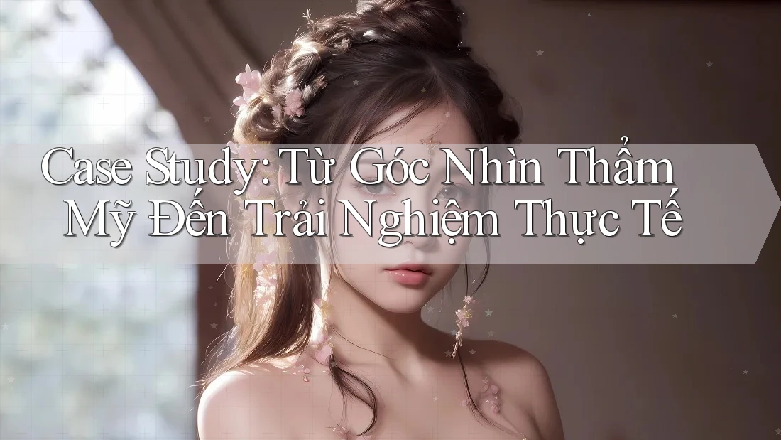 Case Study: Từ Góc Nhìn Thẩm Mỹ Đến Trải Nghiệm Thực Tế Case Study: Từ Góc Nhìn Thẩm Mỹ Đến Trải Nghiệm Thực Tế