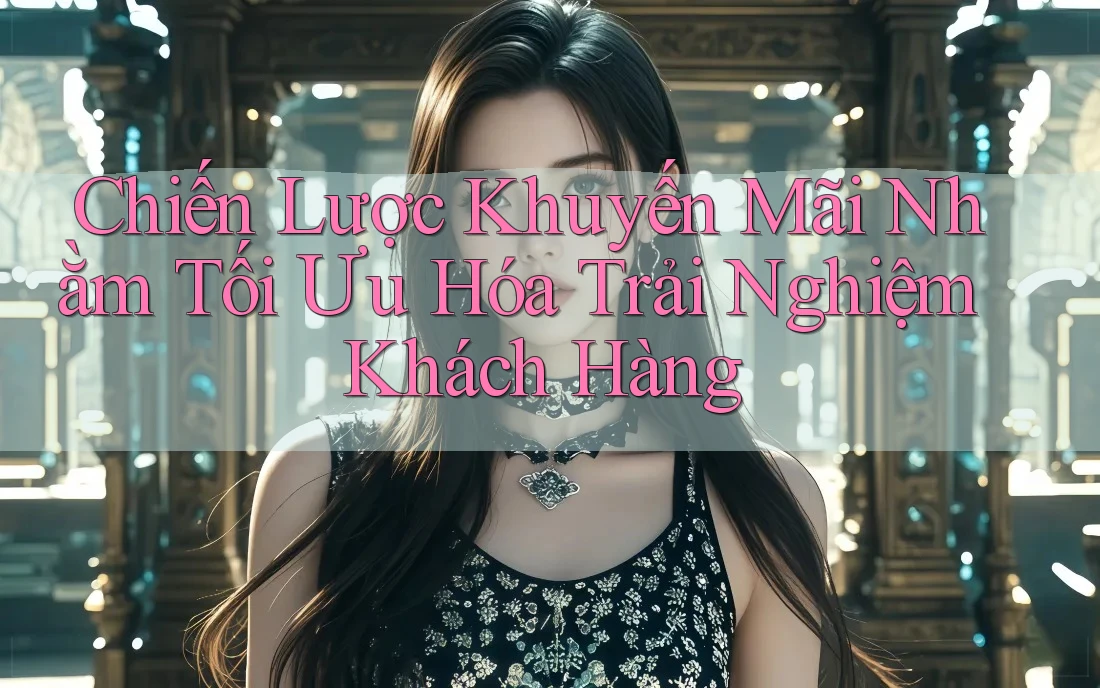 Chiến Lược Khuyến Mãi Nhằm Tối Ưu Hóa Trải Nghiệm Khách Hàng Chiến Lược Khuyến Mãi Nhằm Tối Ưu Hóa Trải Nghiệm Khách Hàng