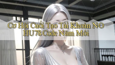 cơ hội cuối tạo tài khoản nohu78 code năm mới