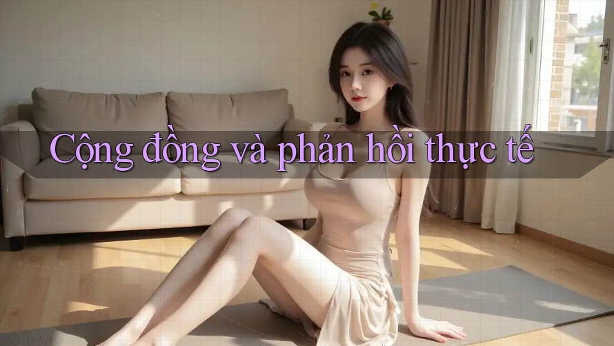 Cộng đồng và phản hồi thực tế Cộng đồng và phản hồi thực tế