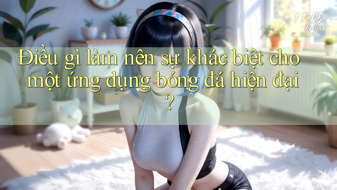 Điều gì làm nên sự khác biệt cho một ứng dụng bóng đá hiện đại? Điều gì làm nên sự khác biệt cho một ứng dụng bóng đá hiện đại?