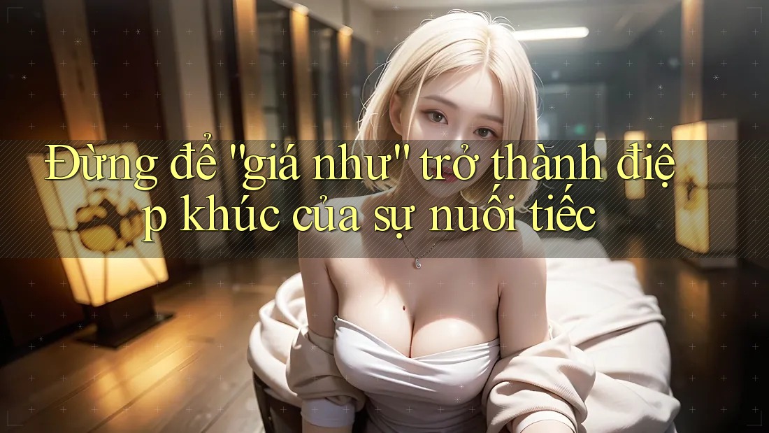 Đừng để “giá như” trở thành điệp khúc của sự nuối tiếc
