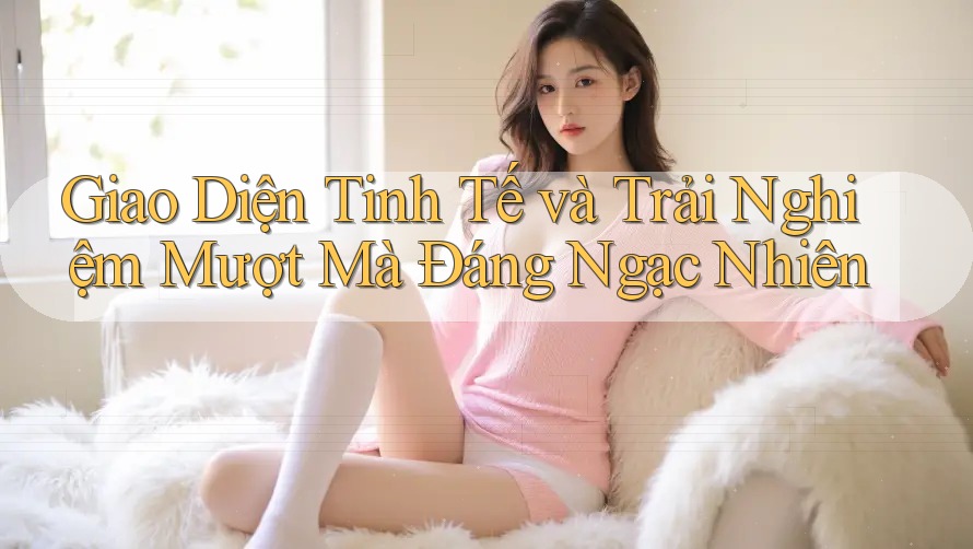 Giao Diện Tinh Tế và Trải Nghiệm Mượt Mà Đáng Ngạc Nhiên Giao Diện Tinh Tế và Trải Nghiệm Mượt Mà Đáng Ngạc Nhiên
