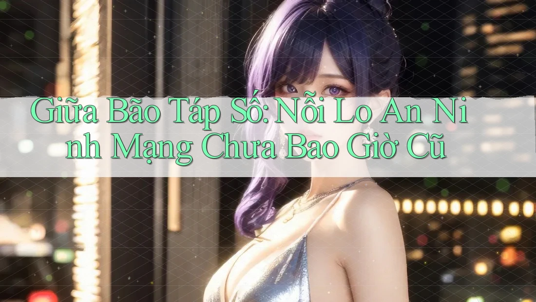 Giữa Bão Táp Số: Nỗi Lo An Ninh Mạng Chưa Bao Giờ Cũ Giữa Bão Táp Số: Nỗi Lo An Ninh Mạng Chưa Bao Giờ Cũ