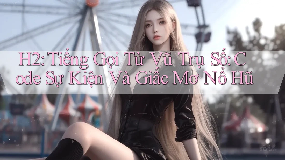 H2: Tiếng Gọi Từ Vũ Trụ Số: Code Sự Kiện Và Giấc Mơ Nổ Hũ