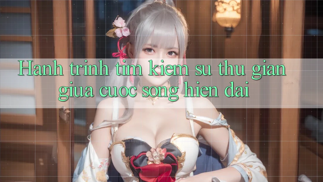 Hanh trinh tim kiem su thu gian giua cuoc song hien dai Hanh trinh tim kiem su thu gian giua cuoc song hien dai