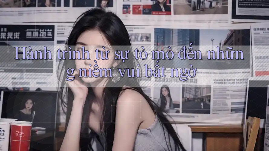 Hành trình từ sự tò mò đến những niềm vui bất ngờ Hành trình từ sự tò mò đến những niềm vui bất ngờ