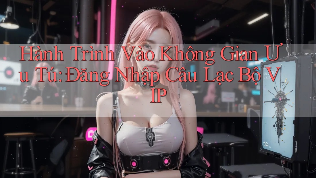 Hành Trình Vào Không Gian Ưu Tú: Đăng Nhập Câu Lạc Bộ VIP Hành Trình Vào Không Gian Ưu Tú: Đăng Nhập Câu Lạc Bộ VIP