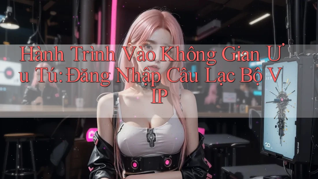 Hành Trình Vào Không Gian Ưu Tú: Đăng Nhập Câu Lạc Bộ VIP Hành Trình Vào Không Gian Ưu Tú: Đăng Nhập Câu Lạc Bộ VIP