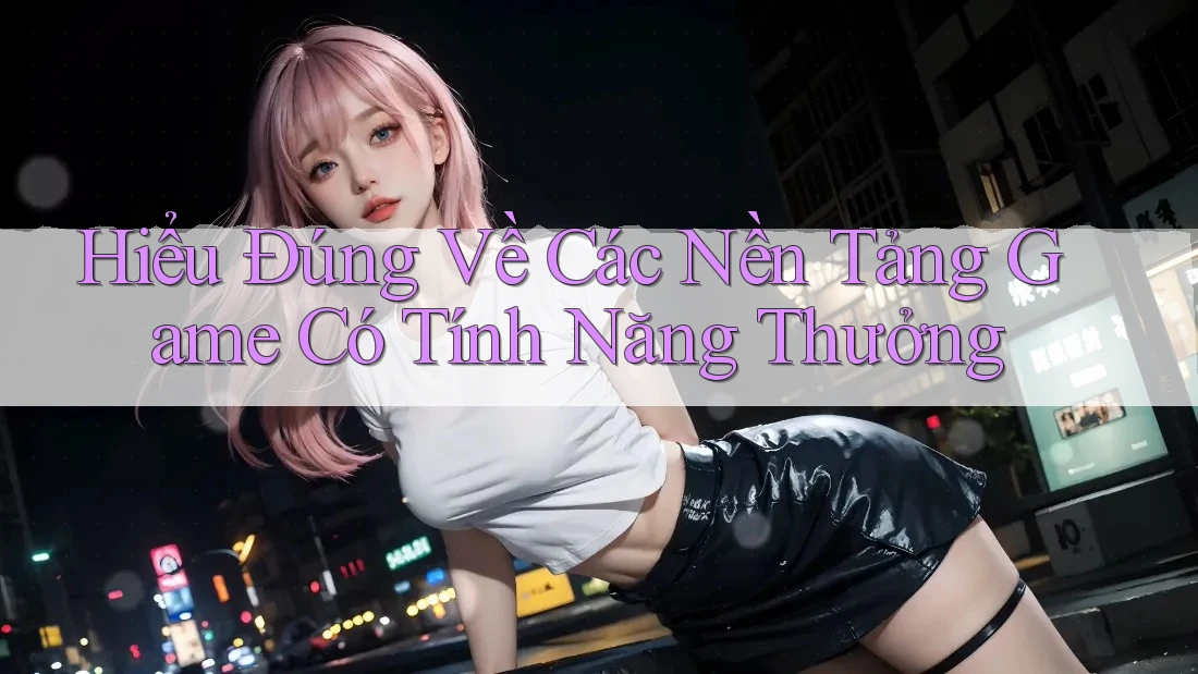 Hiểu Đúng Về Các Nền Tảng Game Có Tính Năng Thưởng