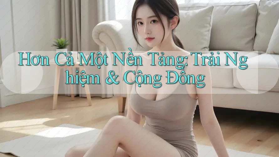 Hơn Cả Một Nền Tảng: Trải Nghiệm & Cộng Đồng Hơn Cả Một Nền Tảng: Trải Nghiệm & Cộng Đồng