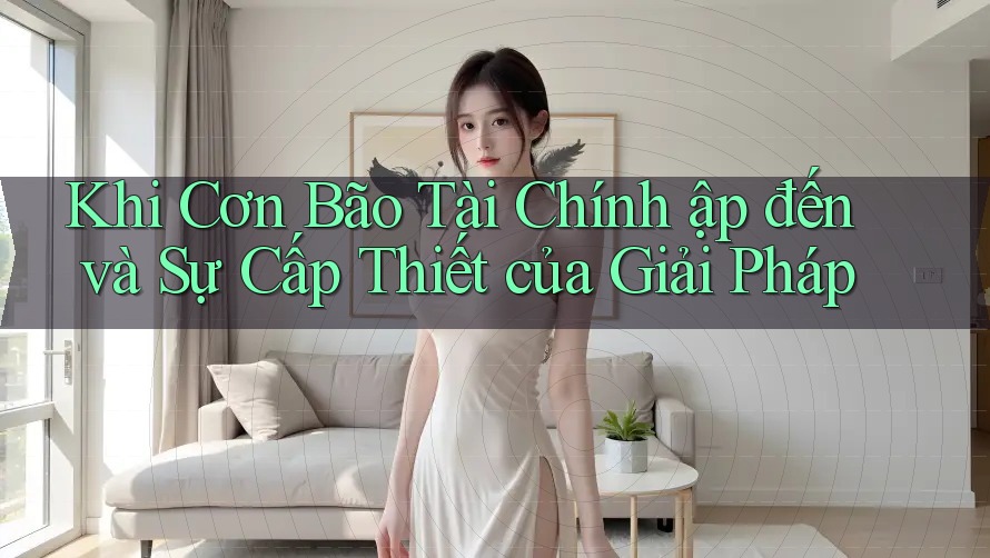 Khi Cơn Bão Tài Chính ập đến và Sự Cấp Thiết của Giải Pháp Khi Cơn Bão Tài Chính ập đến và Sự Cấp Thiết của Giải Pháp