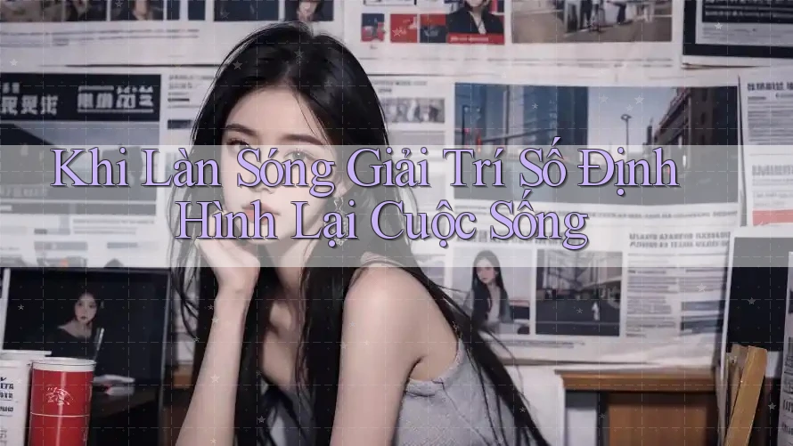 Khi Làn Sóng Giải Trí Số Định Hình Lại Cuộc Sống Khi Làn Sóng Giải Trí Số Định Hình Lại Cuộc Sống