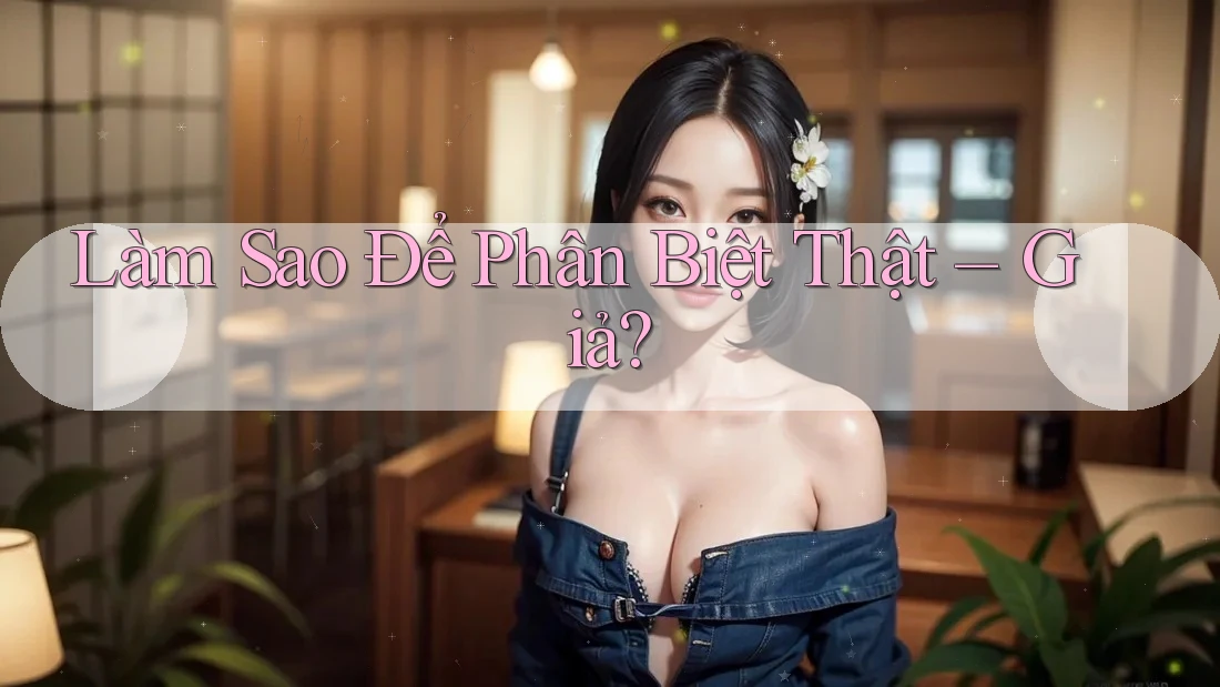 Làm Sao Để Phân Biệt Thật – Giả? Làm Sao Để Phân Biệt Thật – Giả?