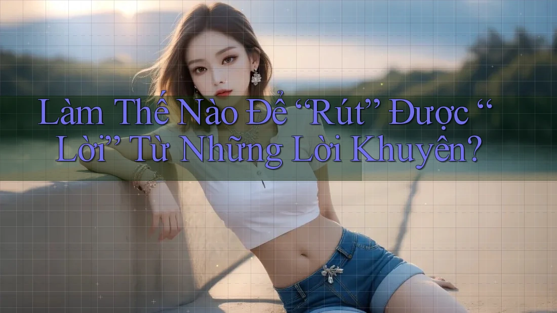 Làm Thế Nào Để “Rút” Được “Lời” Từ Những Lời Khuyên? Làm Thế Nào Để “Rút” Được “Lời” Từ Những Lời Khuyên?