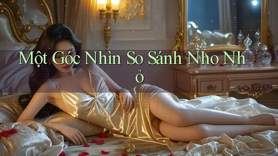 Một Góc Nhìn So Sánh Nho Nhỏ Một Góc Nhìn So Sánh Nho Nhỏ