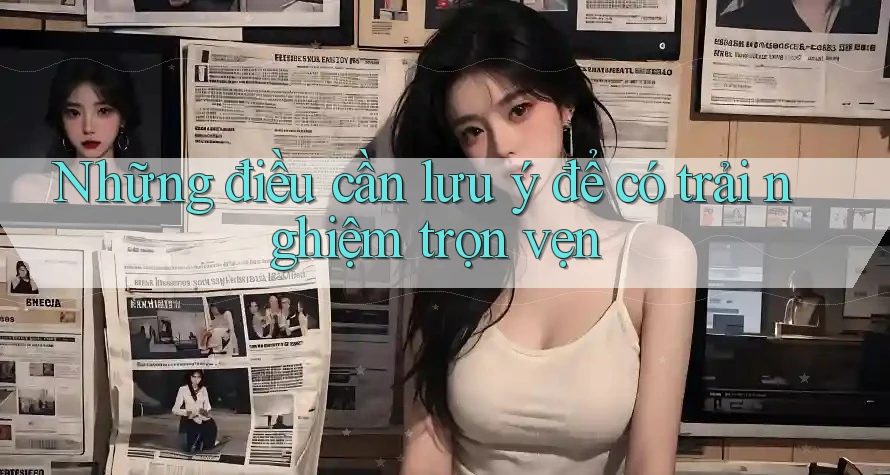 Những điều cần lưu ý để có trải nghiệm trọn vẹn Những điều cần lưu ý để có trải nghiệm trọn vẹn