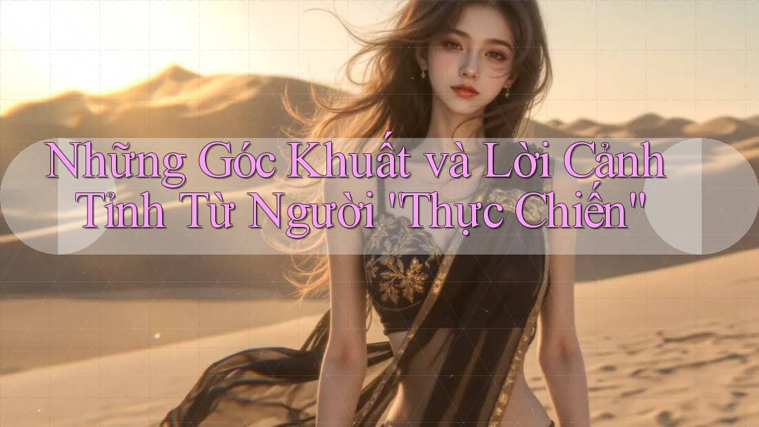 Những Góc Khuất và Lời Cảnh Tỉnh Từ Người “Thực Chiến” Những Góc Khuất và Lời Cảnh Tỉnh Từ Người “Thực Chiến”