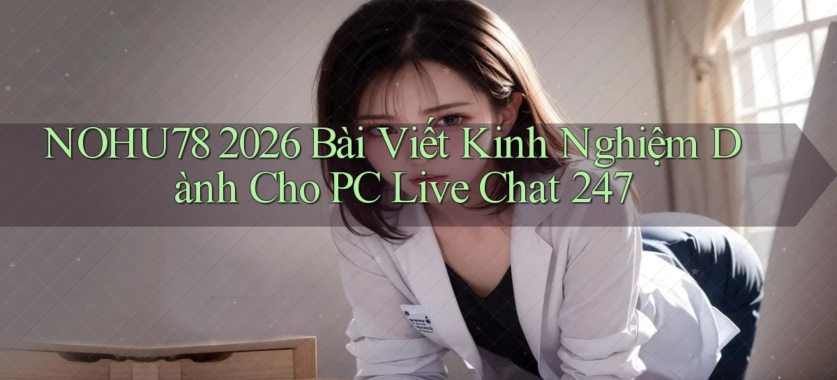 Nohu78 2026 bài viết kinh nghiệm dành cho PC live chat 247