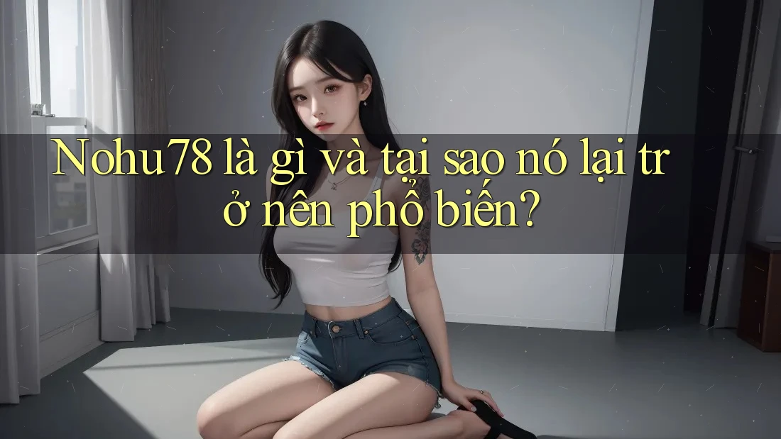 Nohu78 là gì và tại sao nó lại trở nên phổ biến? Nohu78 là gì và tại sao nó lại trở nên phổ biến?