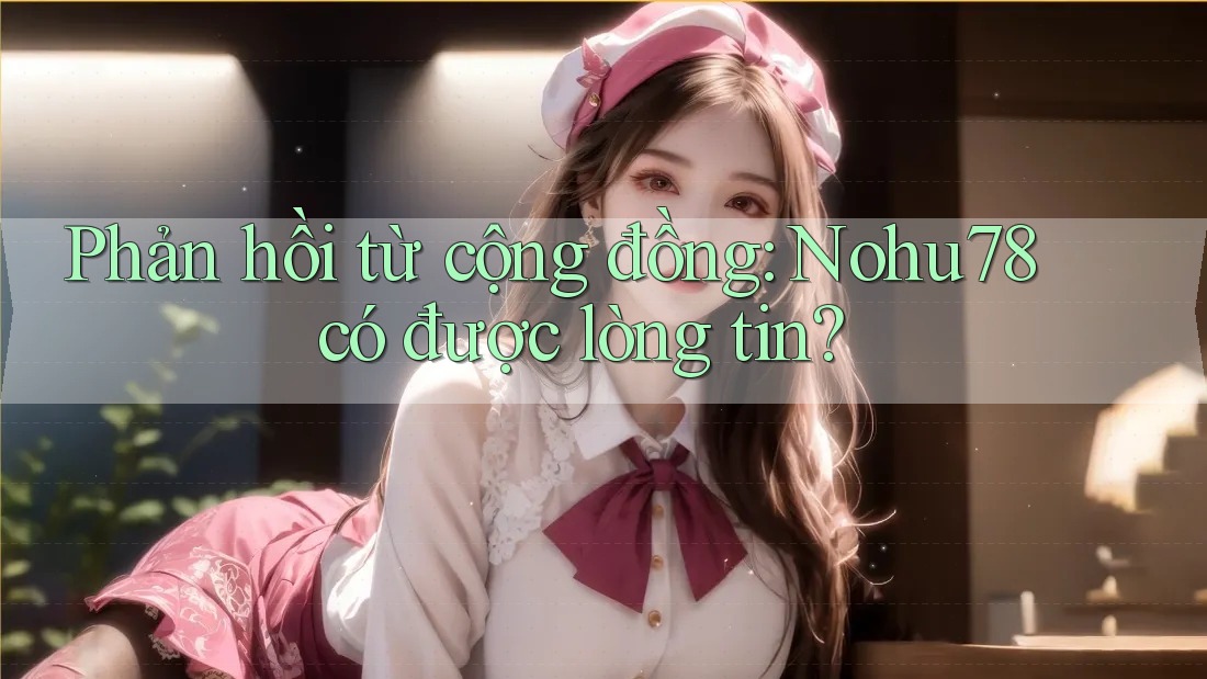 Phản hồi từ cộng đồng: Nohu78 có được lòng tin? Phản hồi từ cộng đồng: Nohu78 có được lòng tin?