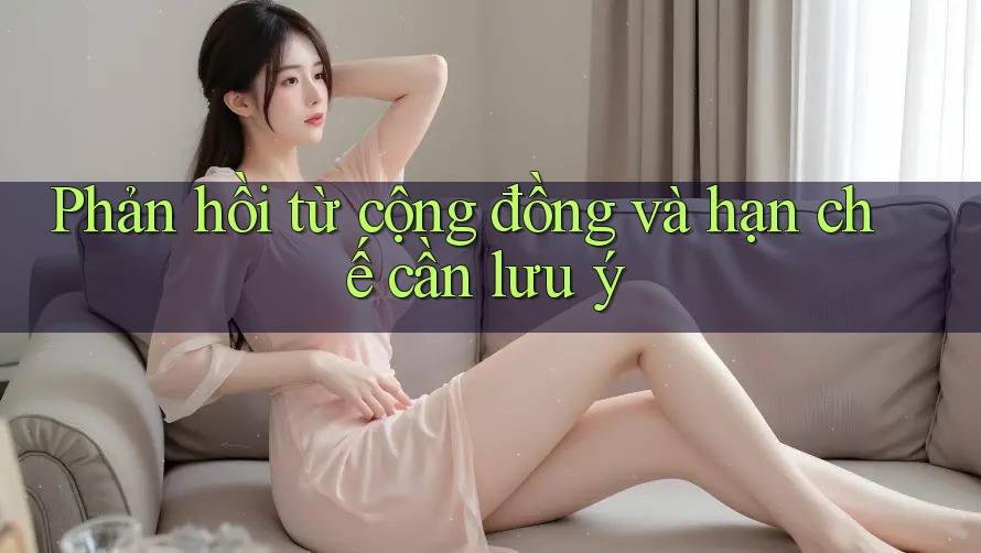 Phản hồi từ cộng đồng và hạn chế cần lưu ý Phản hồi từ cộng đồng và hạn chế cần lưu ý